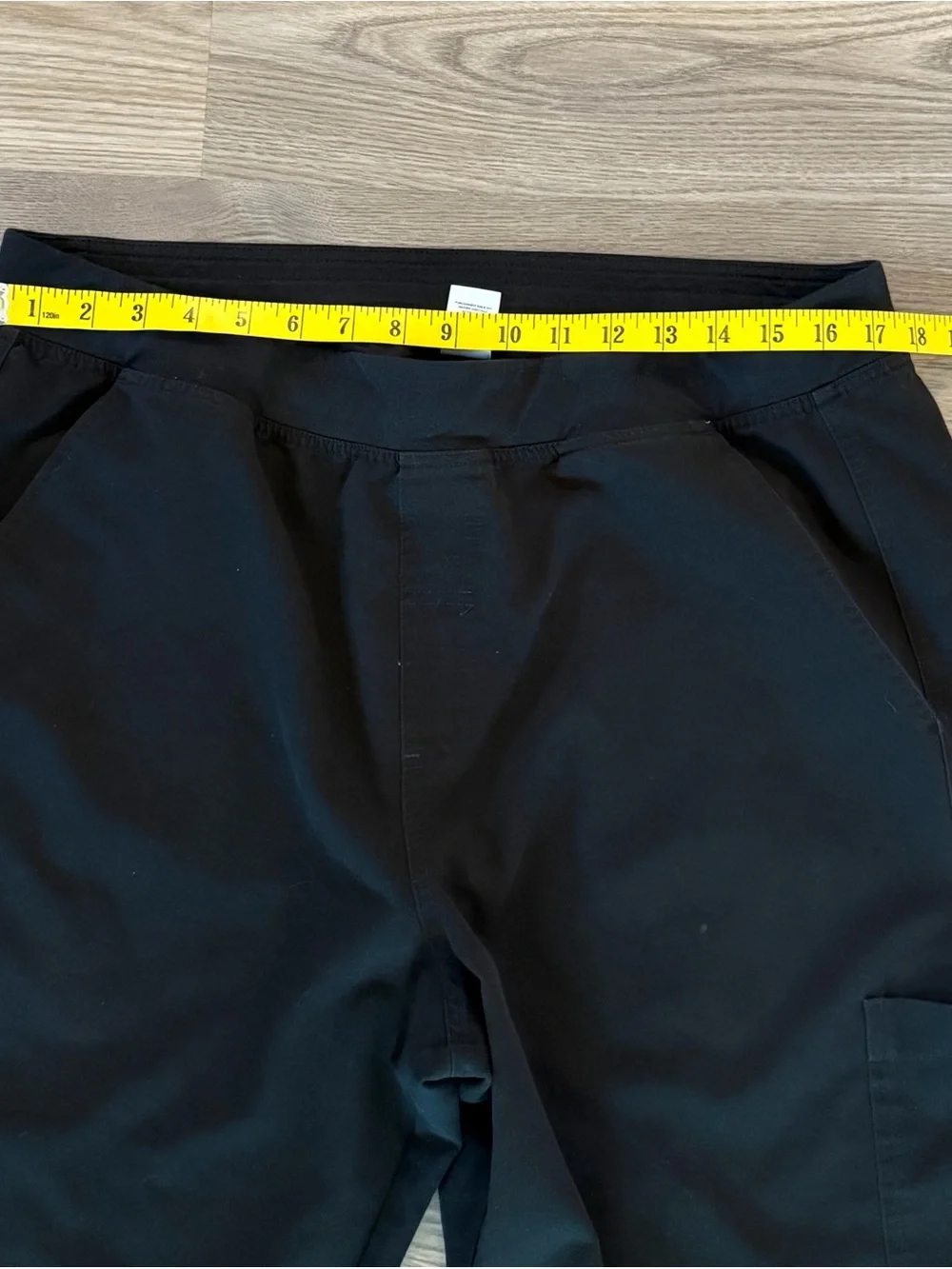 Figs Axim Straight Leg Black Scrub Pant Mens size XL